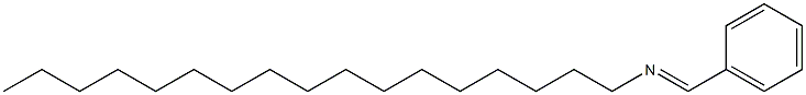 N-Benzylidene-N-heptadecylamine Structure