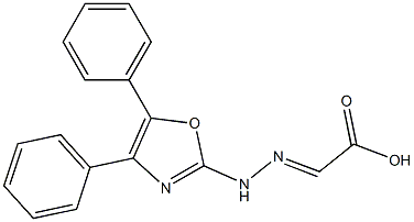 [2-(4,5-Diphenyloxazole-2-yl)hydrazono]acetic acid