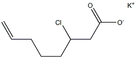 3-Chloro-7-octenoic acid potassium salt