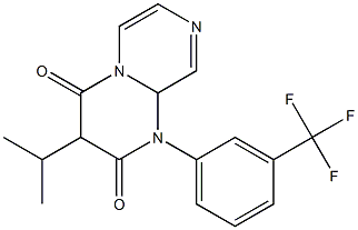  1-[3-(Trifluoromethyl)phenyl]-3-isopropyl-1,9a-dihydro-2H-pyrazino[1,2-a]pyrimidine-2,4(3H)-dione