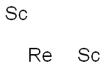 ジスカンジウム-レニウム 化学構造式