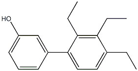 3-(2,3,4-Triethylphenyl)phenol