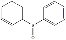 Phenyl 2-cyclohexenyl sulfoxide Structure