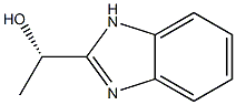 [S,(-)]-1-(1H-Benzimidazole-2-yl)ethanol,,结构式
