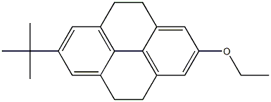 2-Ethoxy-7-tert-butyl-4,5,9,10-tetrahydropyrene 结构式