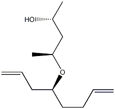 (1R,3S)-3-[[(1S)-1-Allyl-4-pentenyl]oxy]-1,3-dimethyl-1-propanol Structure