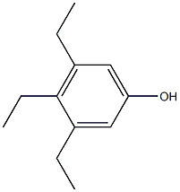 3,4,5-Triethylphenol Struktur