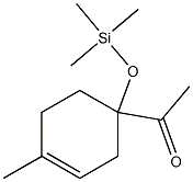 1-(1-(Trimethylsilyloxy)-4-methyl-3-cyclohexenyl)ethanone|