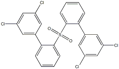 3,5-Dichlorophenylphenyl sulfone Structure