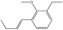 1-Methoxy-2-ethyl-6-[(E)-1-butenyl]benzene