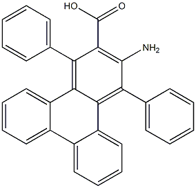 1,4-Diphenyl-3-aminotriphenylene-2-carboxylic acid