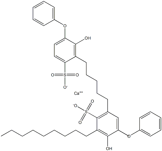 Bis(2-hydroxy-3-nonyl[oxybisbenzene]-4-sulfonic acid)calcium salt