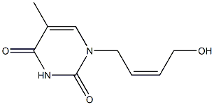 1-[(Z)-4-Hydroxy-2-butenyl]thymine
