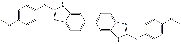 2,2'-Bis(4-methoxyphenylamino)-6,6'-bi[1H-benzimidazole]|