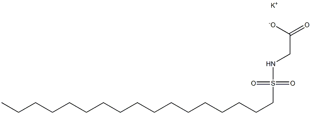 N-Heptadecylsulfonylglycine potassium salt,,结构式