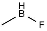 Methylfluoroborane 结构式