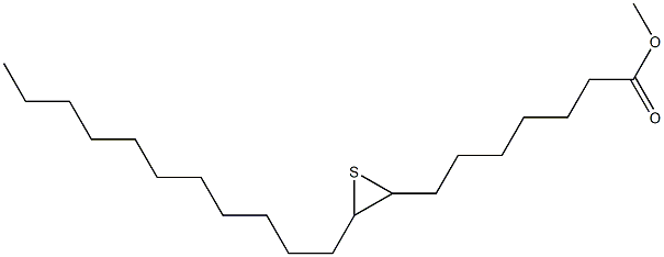 8,9-Epithioicosanoic acid methyl ester,,结构式