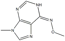 6-(Methoxyimino)-9-methyl-1,6-dihydro-9H-purine 结构式