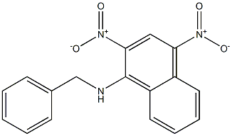 1-(Benzylamino)-2,4-dinitronaphthalene Struktur