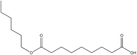  Azelaic acid hydrogen 1-hexyl ester