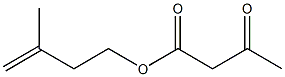 3-Oxobutyric acid isopentenyl ester Struktur