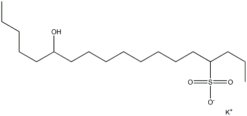  13-Hydroxyoctadecane-4-sulfonic acid potassium salt