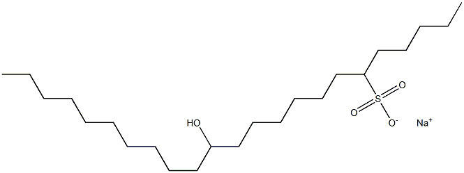 13-Hydroxytricosane-6-sulfonic acid sodium salt