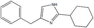 4-Benzyl-2-cyclohexyl-1H-imidazole,,结构式