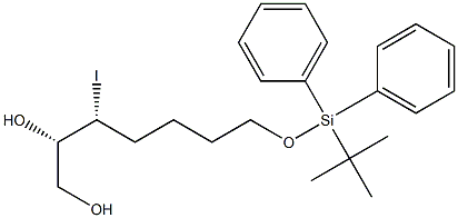  (2S,3R)-7-(tert-Butyldiphenylsilyloxy)-3-iodoheptane-1,2-diol