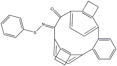 1,2-[o-Phenylenebis(ethylene-4,1-phenylene)]-1,2-ethanedione 1-(S-phenyl thioxime) Struktur