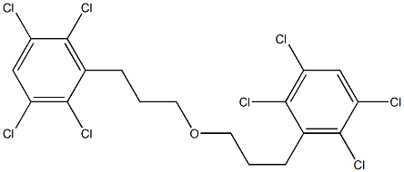 2,3,5,6-Tetrachlorophenylpropyl ether Structure