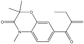 2,2,4-Trimethyl-7-(2-ethylacryloyl)-4H-1,4-benzoxazin-3(2H)-one