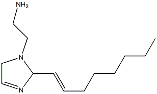 1-(2-Aminoethyl)-2-(1-octenyl)-3-imidazoline,,结构式