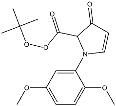 1-(2,5-Dimethoxyphenyl)-2,3-dihydro-2-hydroxy-3-oxo-1H-pyrrole-2-carboxylic acid tert-butyl ester