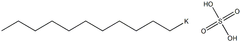 Sulfuric acid undecyl=potassium salt