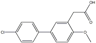  4'-Chloro-4-methoxy-1,1'-biphenyl-3-acetic acid