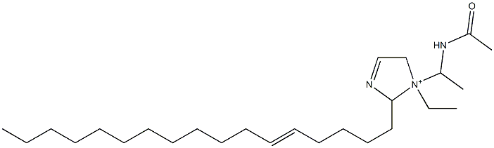  1-[1-(Acetylamino)ethyl]-1-ethyl-2-(5-heptadecenyl)-3-imidazoline-1-ium