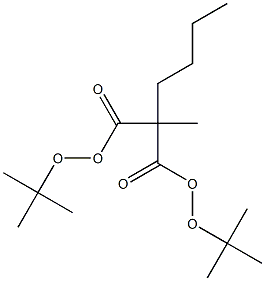 Hexane-2,2-di(peroxycarboxylic acid)di-tert-butyl ester,,结构式