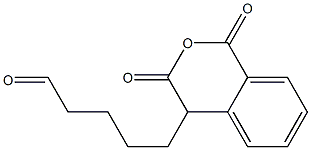 5-[(3,4-Dihydro-1,3-dioxo-1H-2-benzopyran)-4-yl]pentanal|