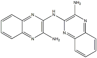 2,2'-Iminobis(3-aminoquinoxaline) Struktur