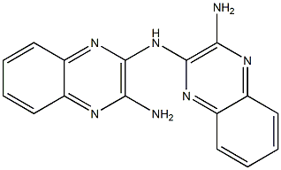 2,2'-Iminobis(3-aminoquinoxaline),,结构式