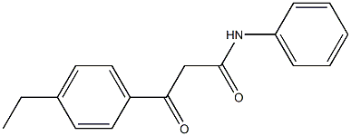 N-Phenyl-3-(4-ethylphenyl)-3-oxopropanamide