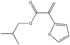 2-(2-Furyl)propenoic acid 2-methylpropyl ester Structure