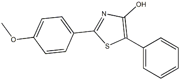  2-(4-Methoxyphenyl)-5-phenylthiazol-4-ol