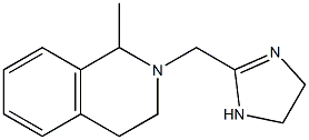  2-[[(1,2,3,4-Tetrahydro-1-methylisoquinolin)-2-yl]methyl]-4,5-dihydro-1H-imidazole