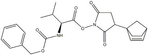 N-(Benzyloxycarbonyl)-L-valine [2,5-dioxo-3-(bicyclo[2.2.1]hept-2-en-1-yl)pyrrolidin-1-yl] ester