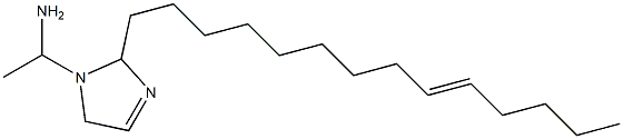 1-(1-アミノエチル)-2-(9-テトラデセニル)-3-イミダゾリン 化学構造式