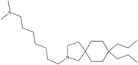  8,8-Dipropyl-2-(7-dimethylaminoheptyl)-2-azaspiro[4.5]decane