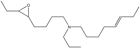 N-Propyl-N,N-di(5-octenyl)amine oxide,,结构式