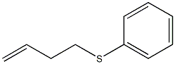 4-(Phenylthio)-1-butene,,结构式